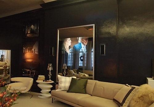 Hudson Magazine Mirror Television