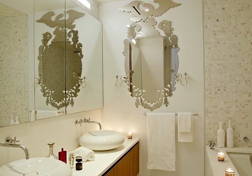 Waterfall Mansion Bathroom Custom Install